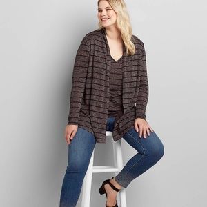 NWT LANE BRYANT Swing Collection Cardigan Set